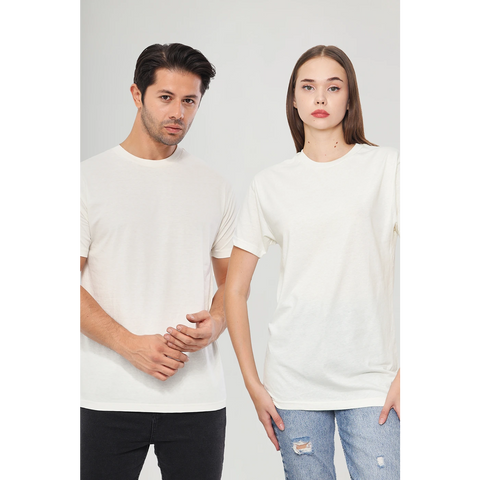 Ecru Slim Fit Tshirt | Montivo Pakistan