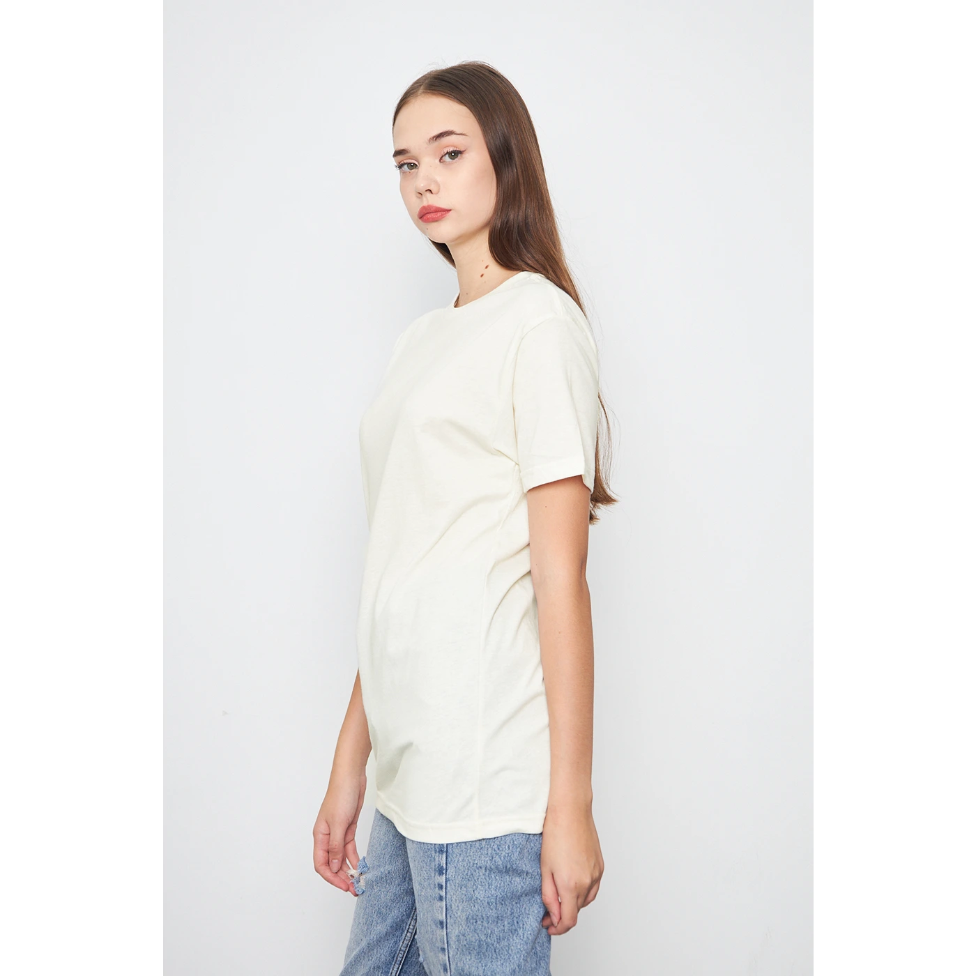 Ecru Slim Fit Tshirt | Montivo Pakistan