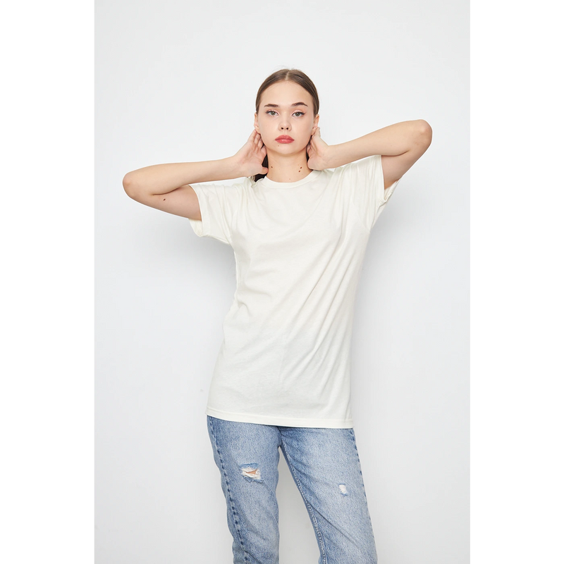 Ecru Slim Fit Tshirt | Montivo Pakistan