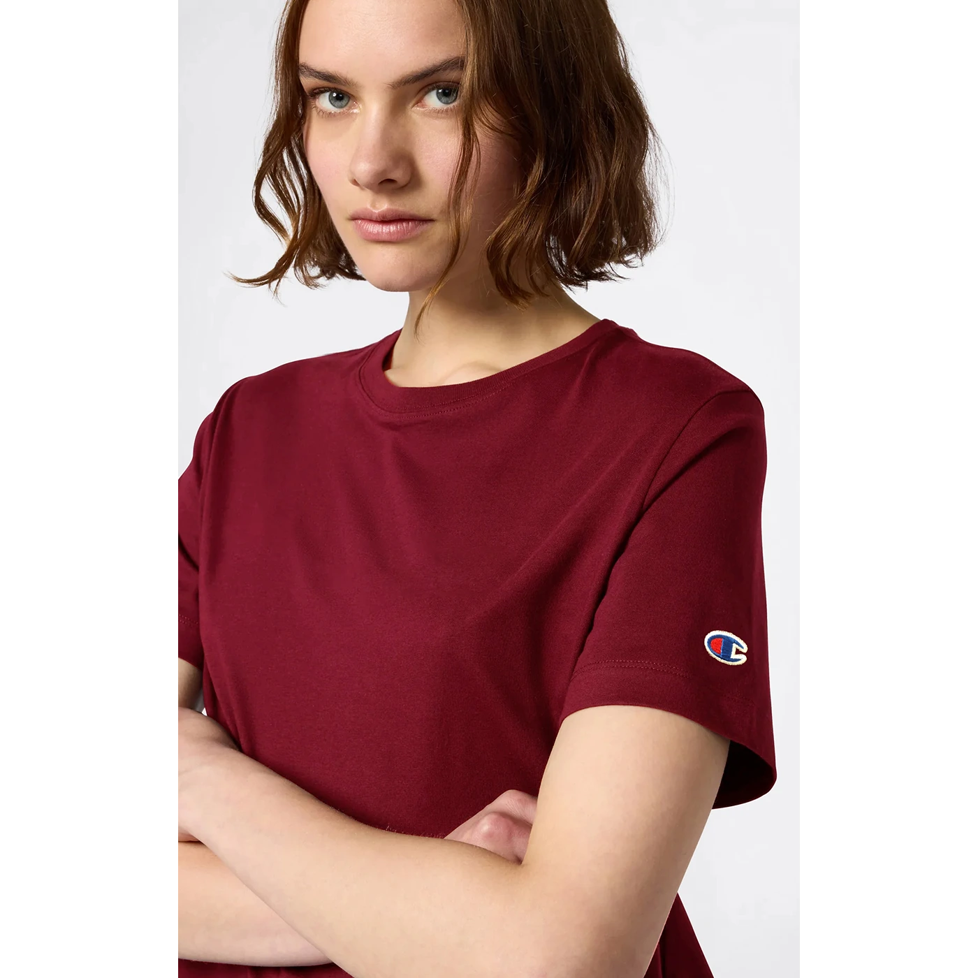 Burgundy CHMP Slim Fit Tshirt | Montivo Pakistan