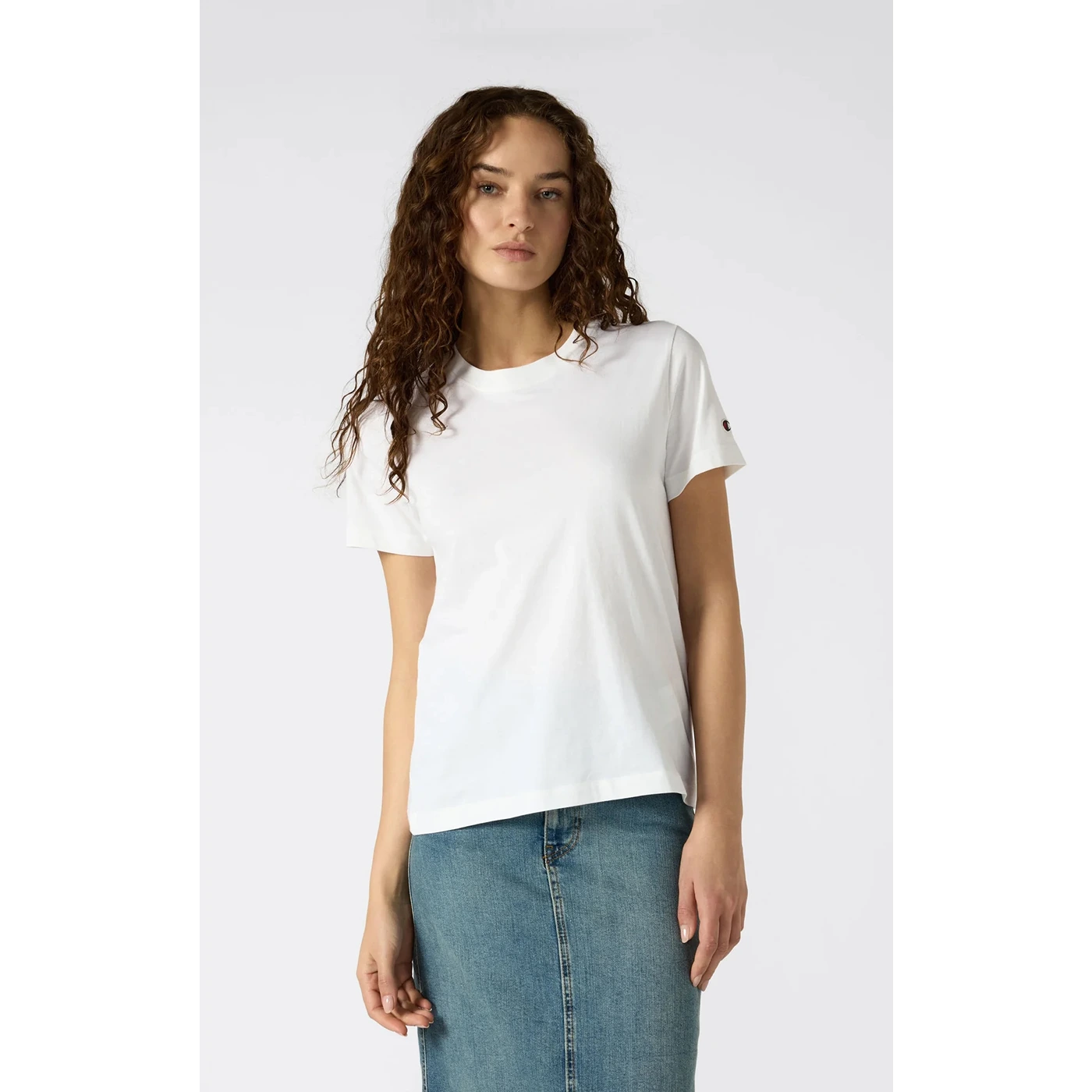 White CHMP Slim Fit Tshirt | Montivo Pakistan