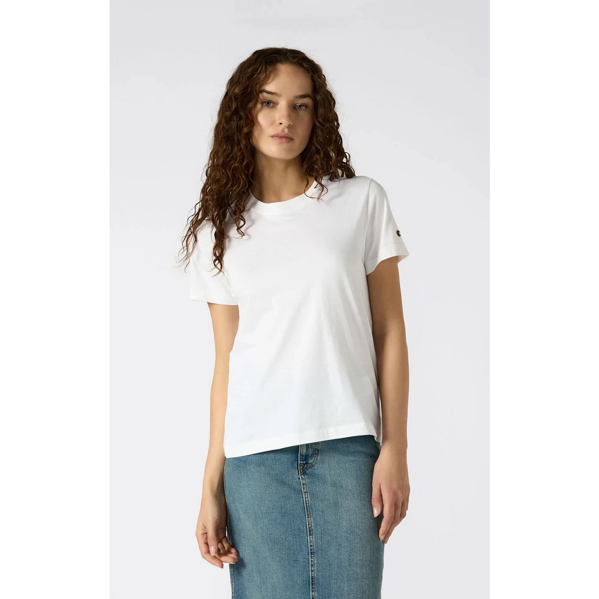 White CHMP Slim Fit Tshirt | Montivo Pakistan