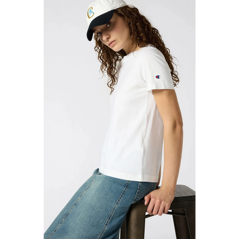 White CHMP Slim Fit Tshirt | Montivo Pakistan