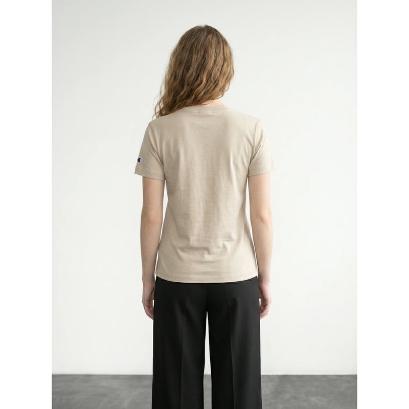 Beige CHMP Slim Fit Tshirt | Montivo Pakistan