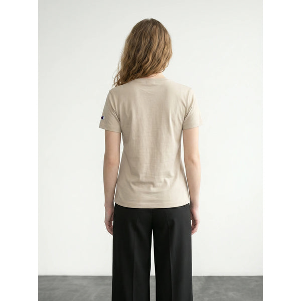 Beige CHMP Slim Fit Tshirt | Montivo Pakistan