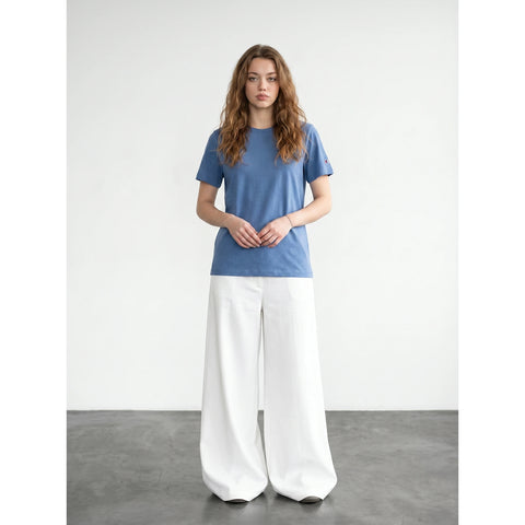 Mid Blue CHMP Slim Fit Tshirt | Montivo Pakistan