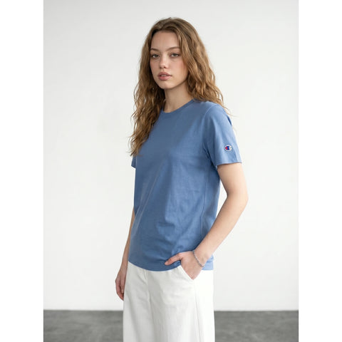 Mid Blue CHMP Slim Fit Tshirt | Montivo Pakistan