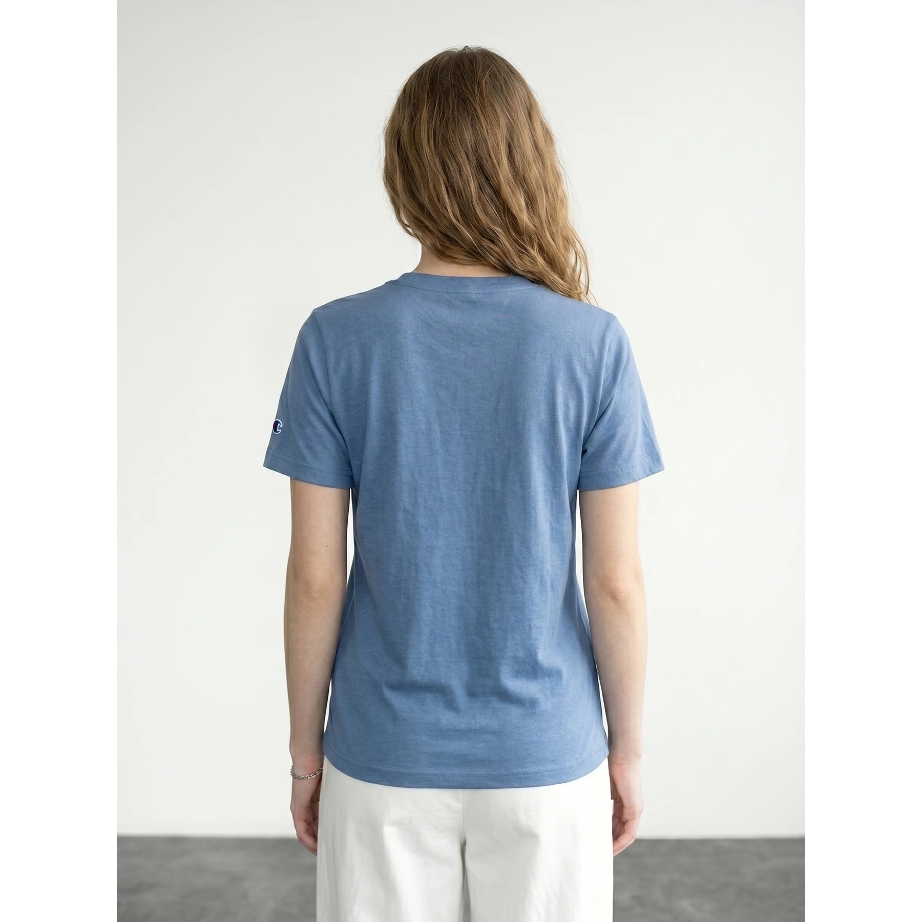 Mid Blue CHMP Slim Fit Tshirt | Montivo Pakistan