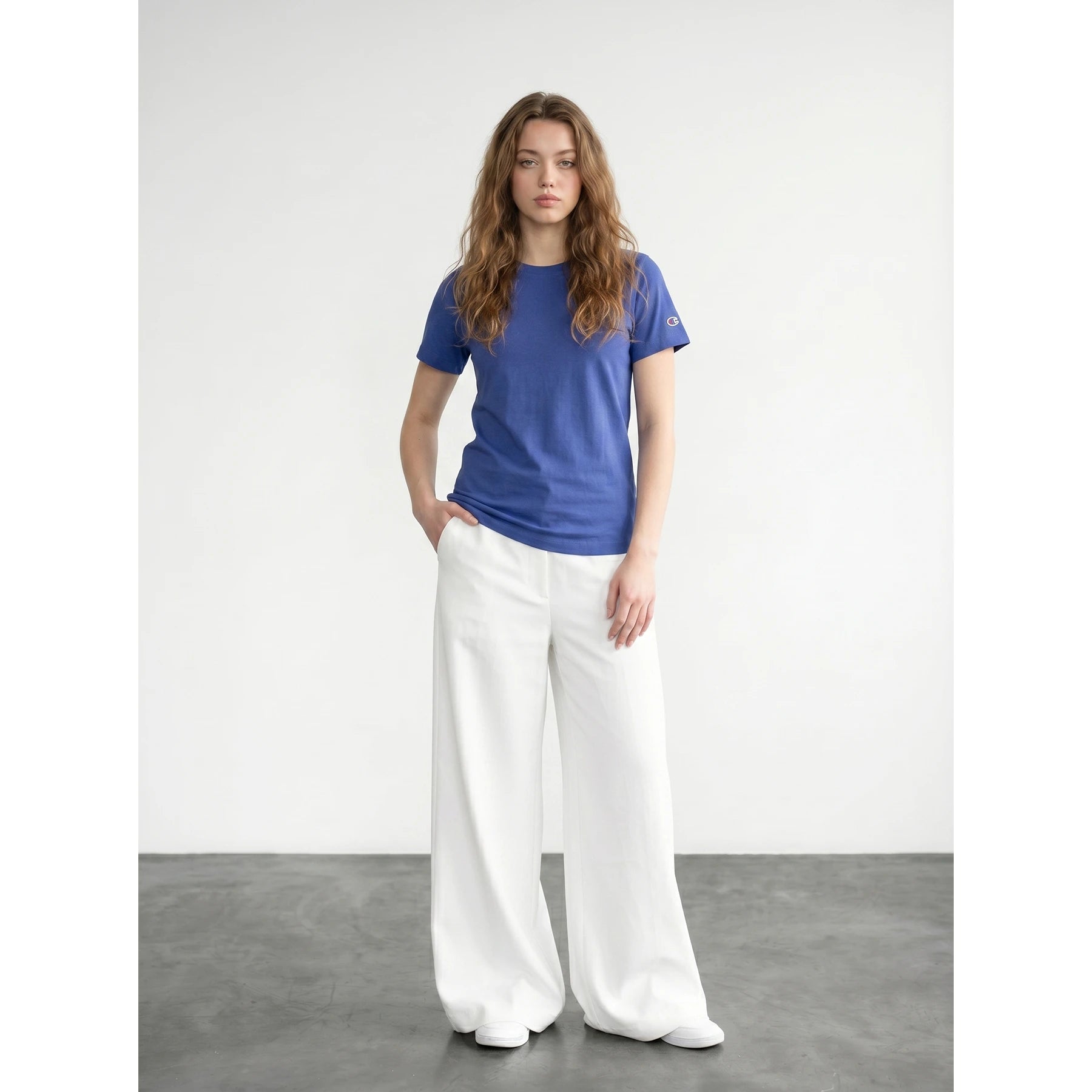 Royal Blue CHMP Slim Fit Tshirt | Montivo Pakistan