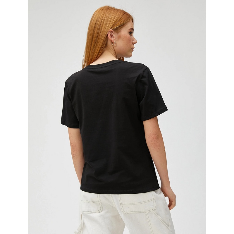 Gear Black Relaxed Fit Tshirt | Montivo Pakistan