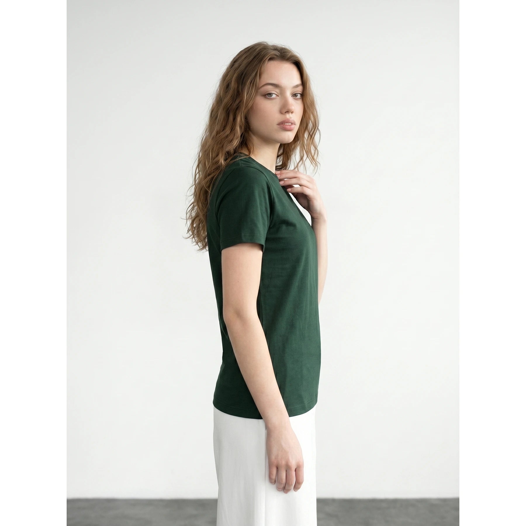 Green CHMP Slim Fit Tshirt | Montivo Pakistan
