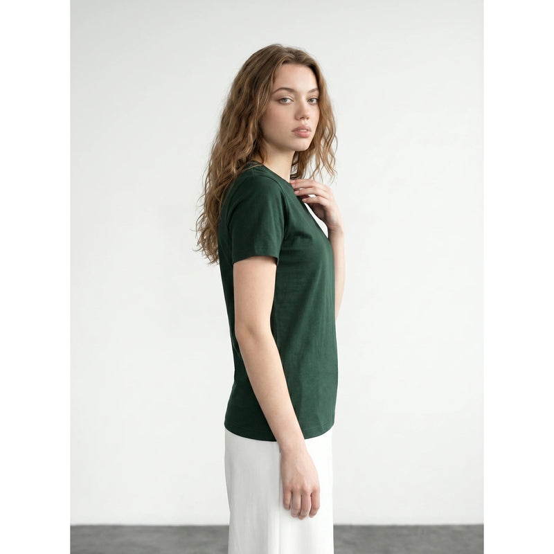 Green CHMP Slim Fit Tshirt | Montivo Pakistan