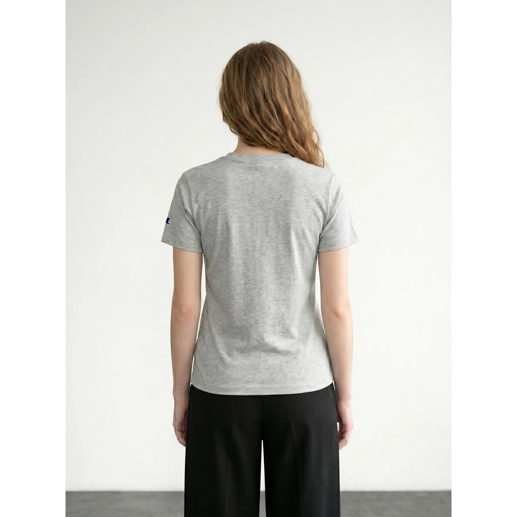 Grey CHMP Slim Fit Tshirt | Montivo Pakistan