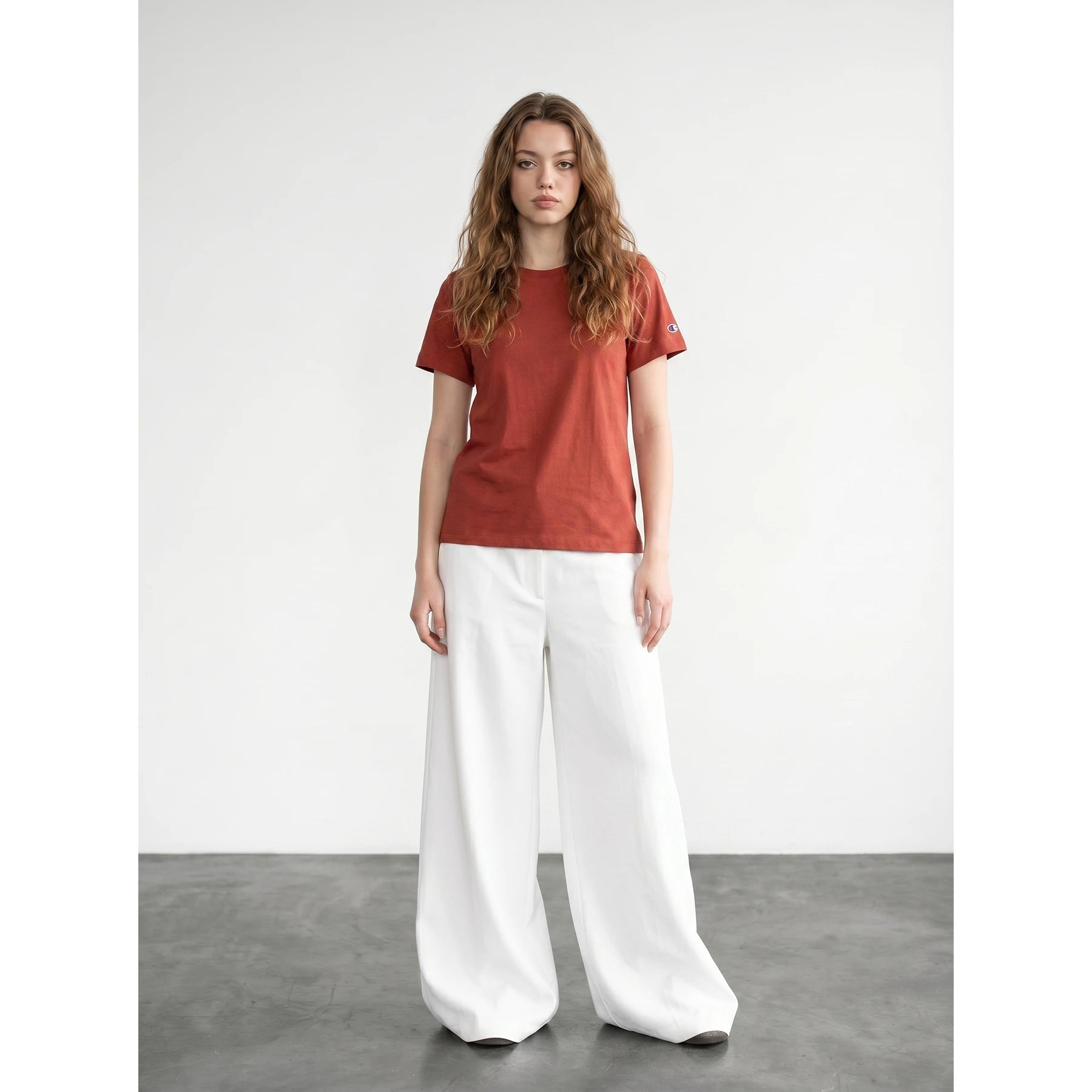 Red CHMP Slim Fit Tshirt | Montivo Pakistan