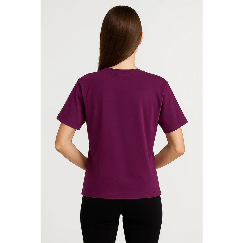 Magenta CHMP Oversized Printed Tshirt | Montivo Pakistan