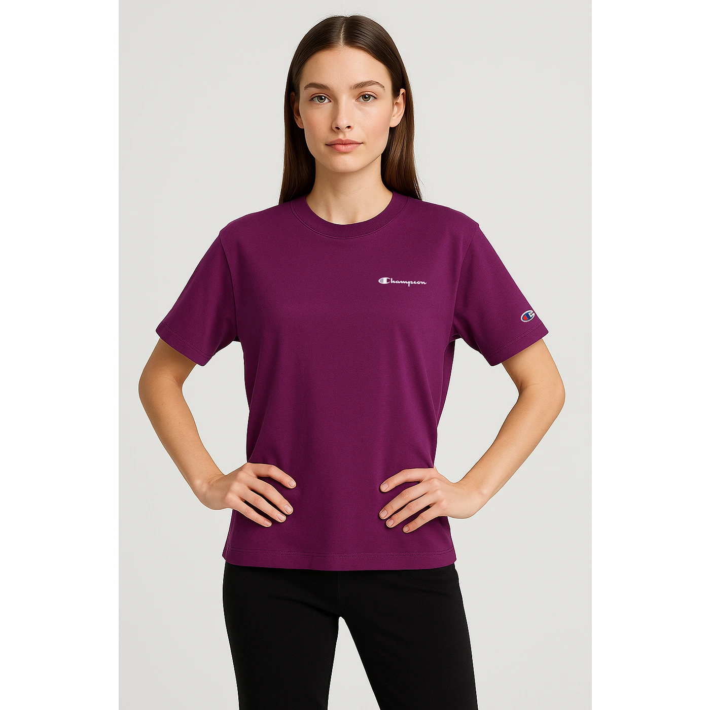 Magenta CHMP Oversized Printed Tshirt | Montivo Pakistan