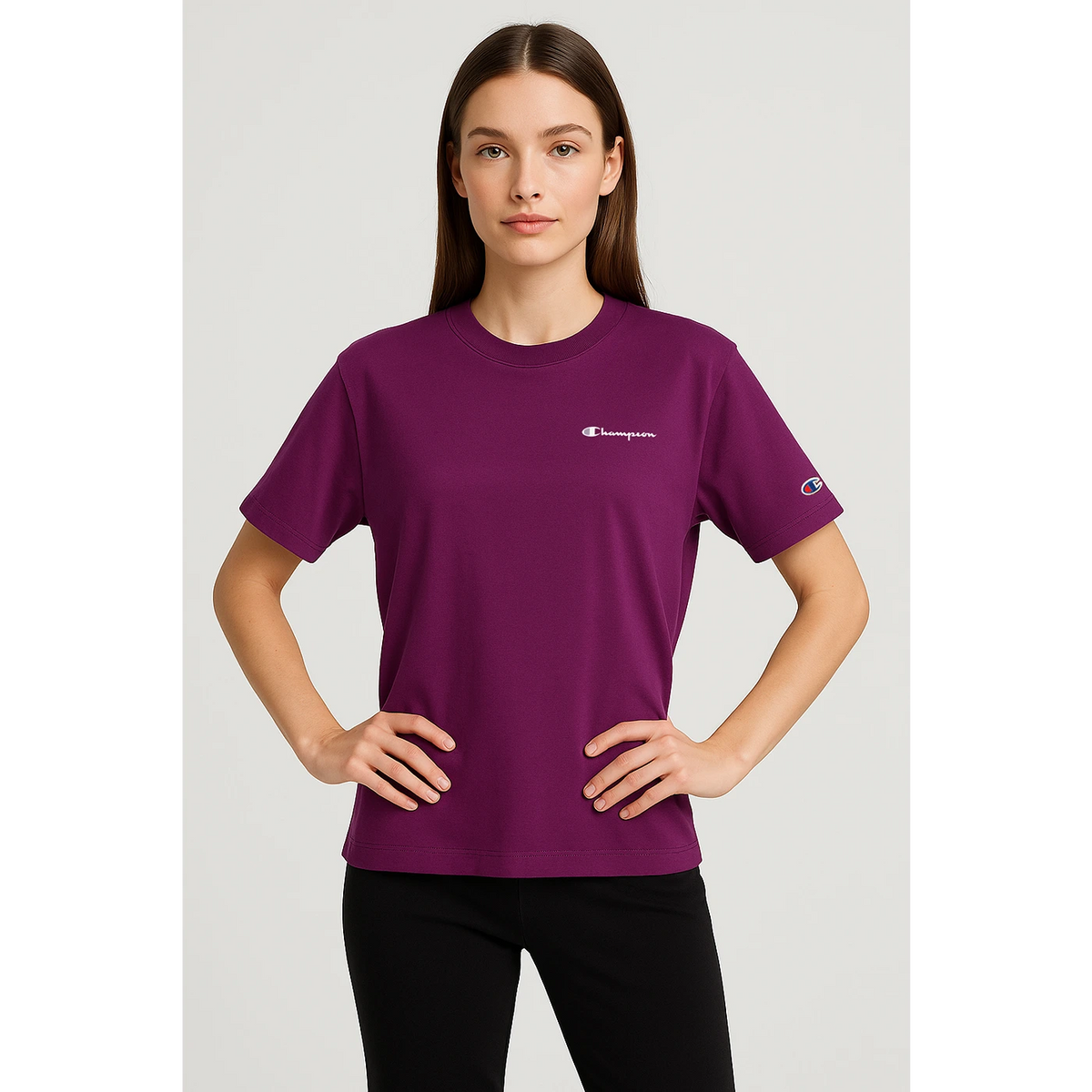 Magenta CHMP Oversized Printed Tshirt | Montivo Pakistan