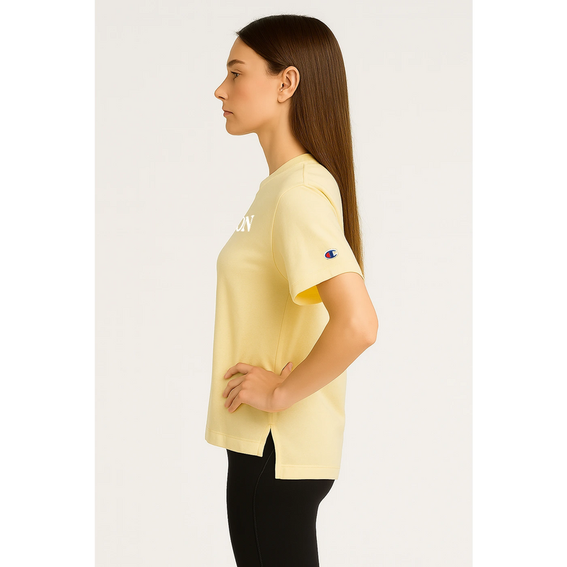 Yellow CHMP Oversized Printed Tshirt | Montivo Pakistan