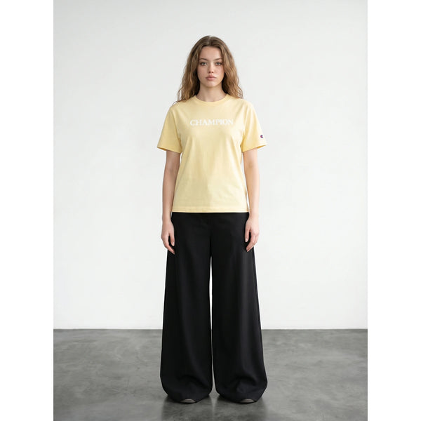 Yellow CHMP Oversized Printed Tshirt | Montivo Pakistan
