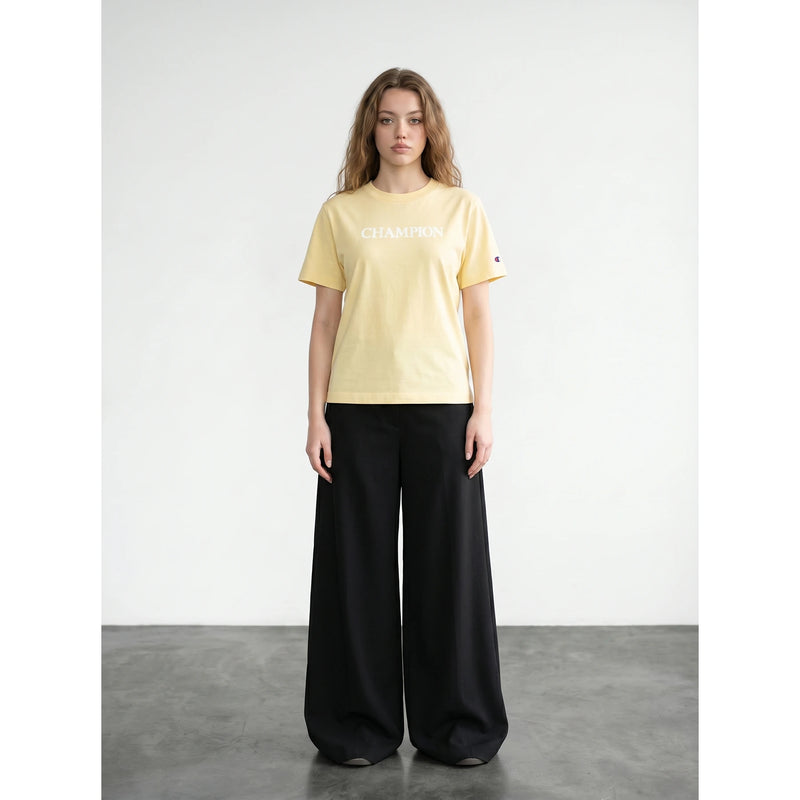 Yellow CHMP Oversized Printed Tshirt | Montivo Pakistan