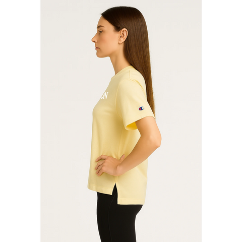 Yellow CHMP Oversized Printed Tshirt | Montivo Pakistan