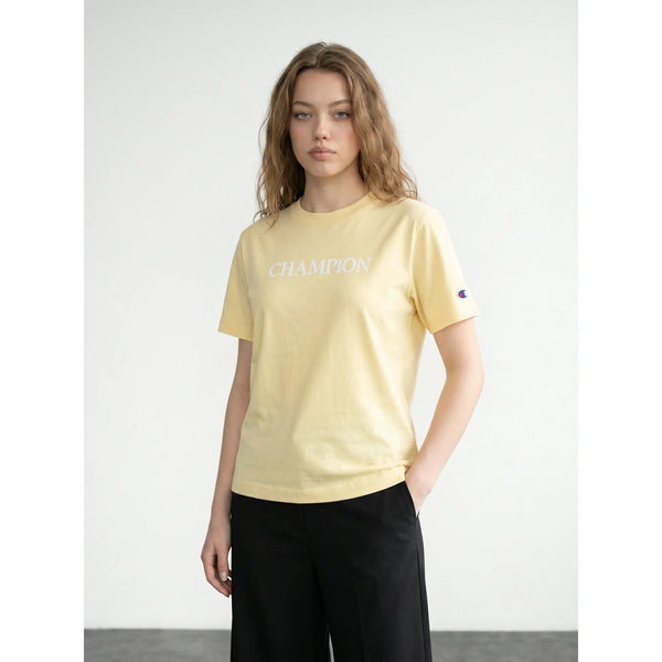 Yellow CHMP Oversized Printed Tshirt | Montivo Pakistan