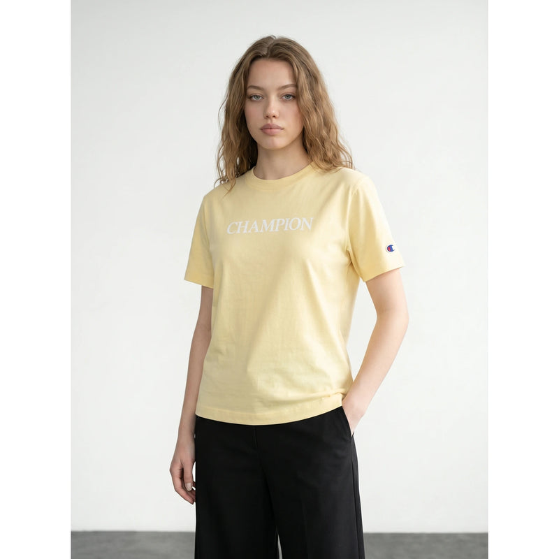 Yellow CHMP Oversized Printed Tshirt | Montivo Pakistan