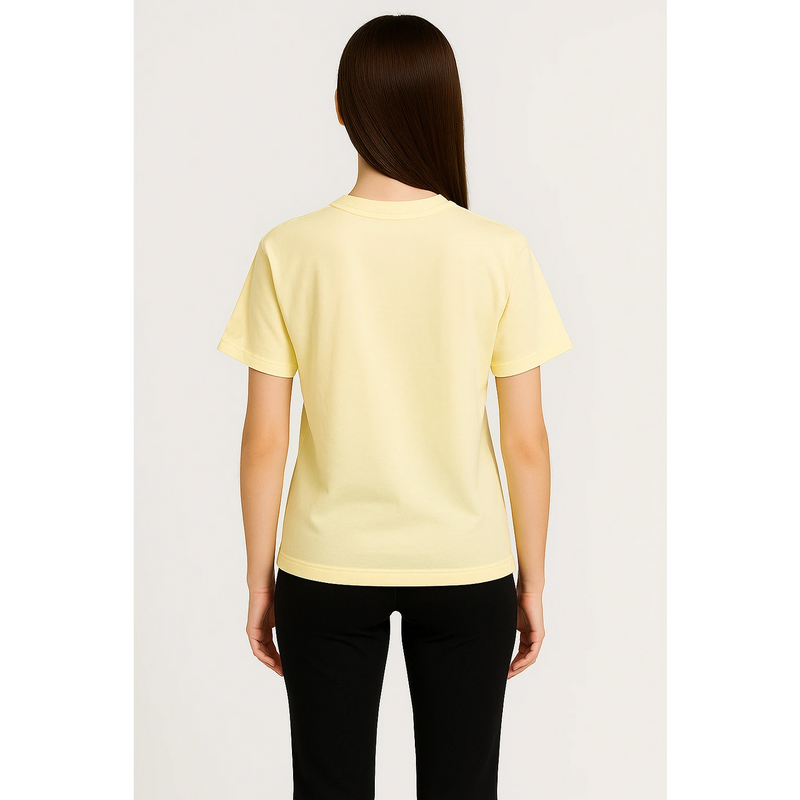 Yellow CHMP Oversized Printed Tshirt | Montivo Pakistan