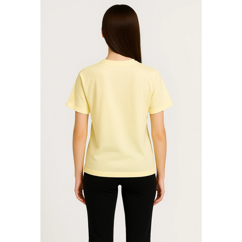 Yellow CHMP Oversized Printed Tshirt | Montivo Pakistan