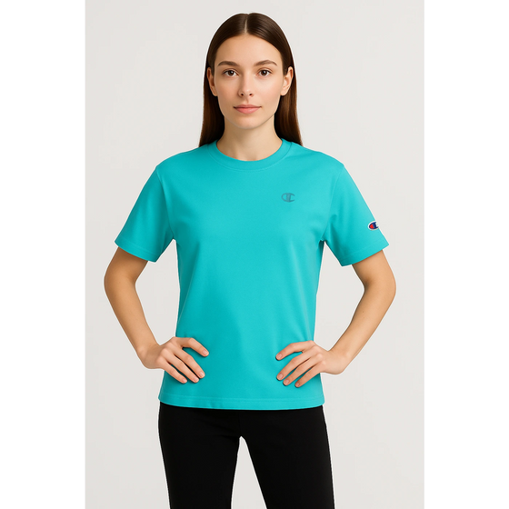 Light Blue CHMP Oversized Printed Tshirt | Montivo Pakistan