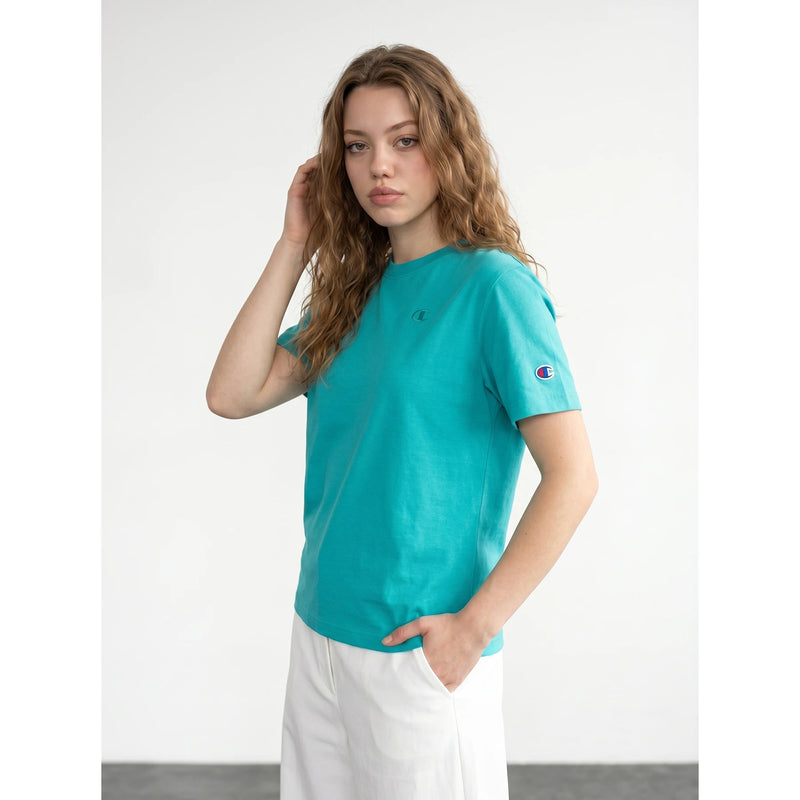 Light Blue CHMP Oversized Printed Tshirt | Montivo Pakistan