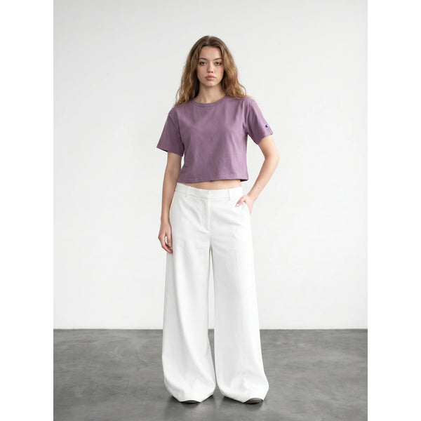 Muave Cropped Tshirt | Montivo Pakistan