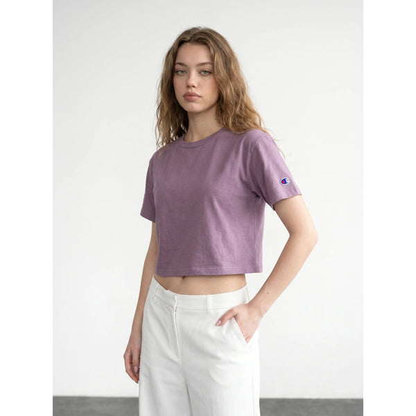 Muave Cropped Tshirt | Montivo Pakistan