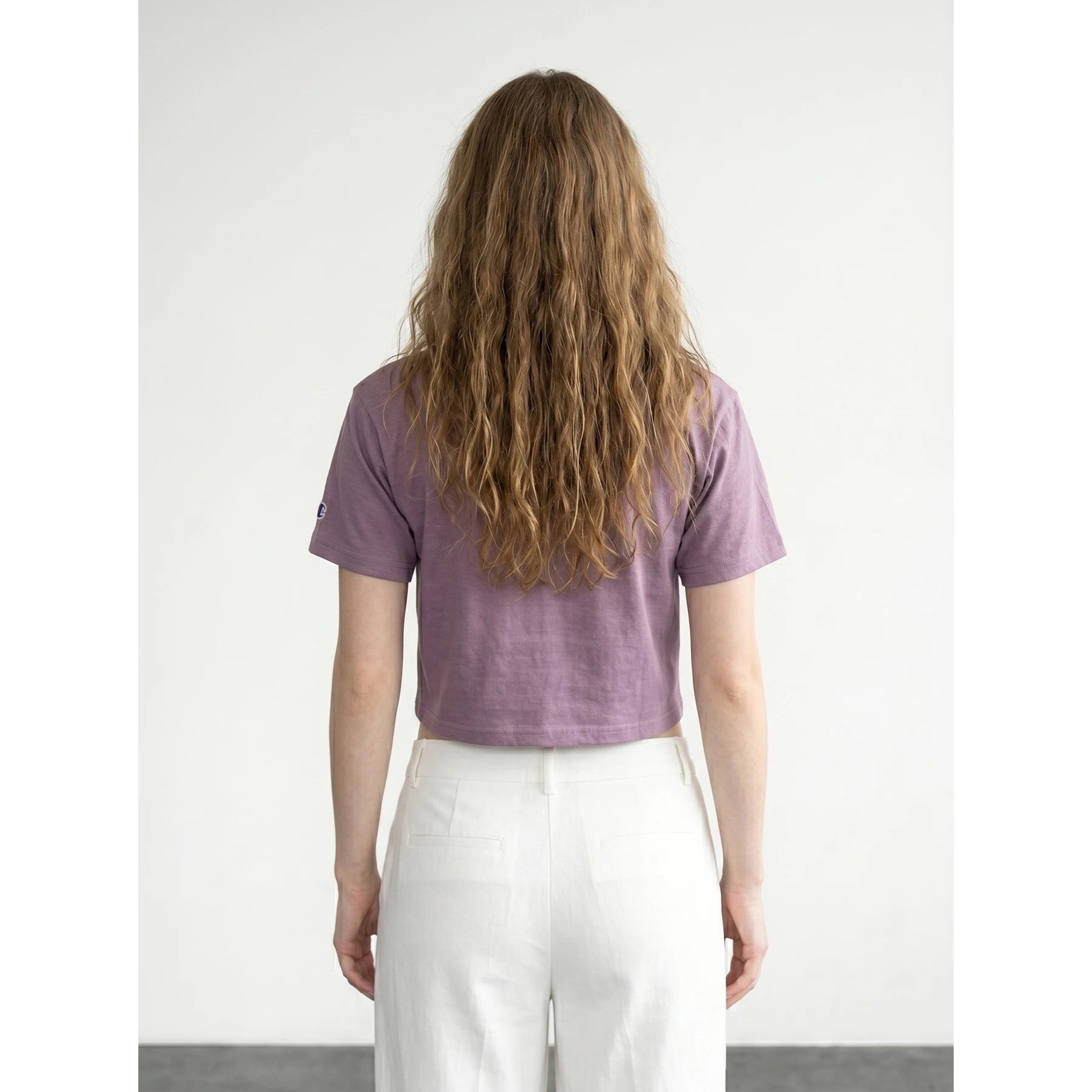 Muave Cropped Tshirt | Montivo Pakistan