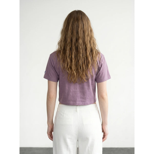 Muave Cropped Tshirt | Montivo Pakistan