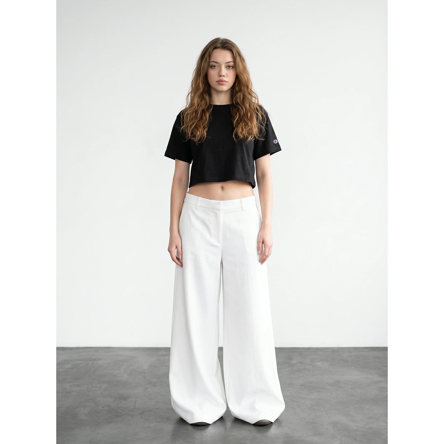 Black Cropped Tshirt | Montivo Pakistan