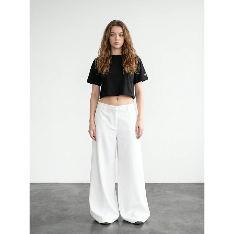 Black Cropped Tshirt | Montivo Pakistan