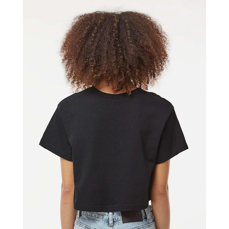 Black Cropped Tshirt | Montivo Pakistan