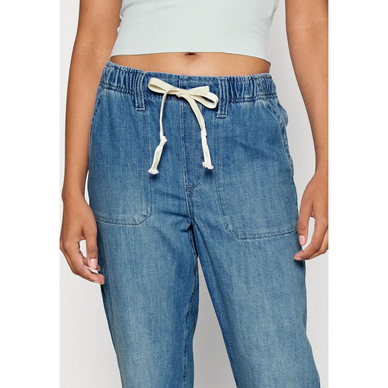 Mid Blue Easy Denim Trouser Jeans | Montivo Pakistan