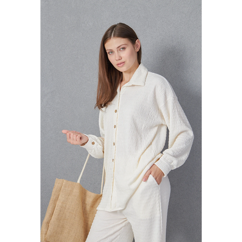 Cream Aura Co-ord Set | Montivo Pakistan