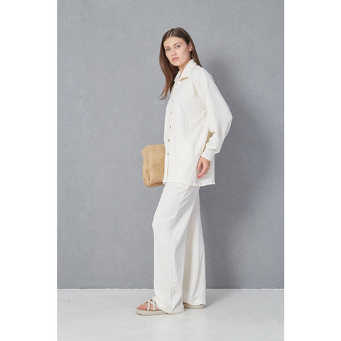 Cream Aura Co-ord Set | Montivo Pakistan