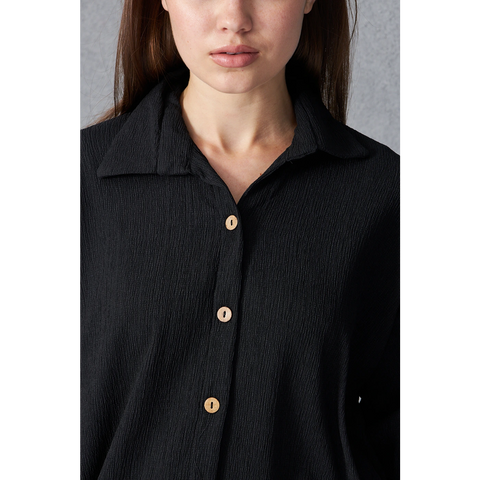 Midnight Texture Co-ord Set | Montivo Pakistan