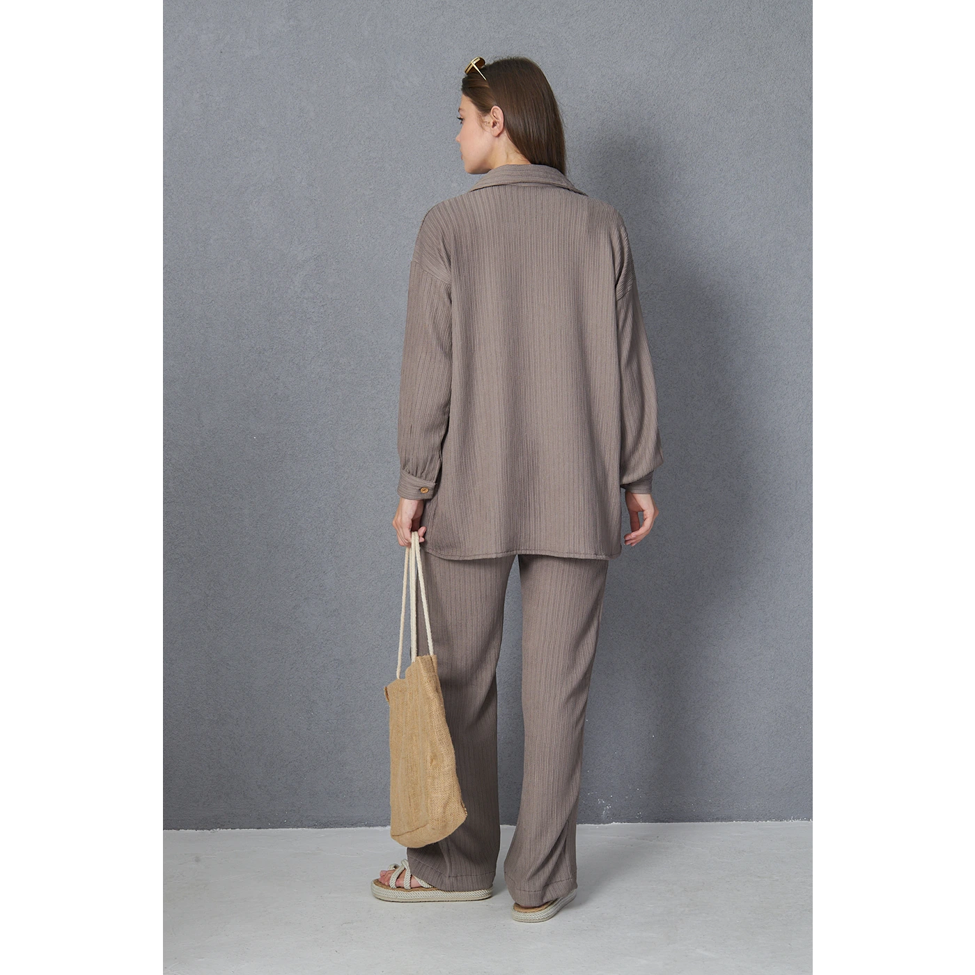 Smoke Tone Co-ord Set | Montivo Pakistan