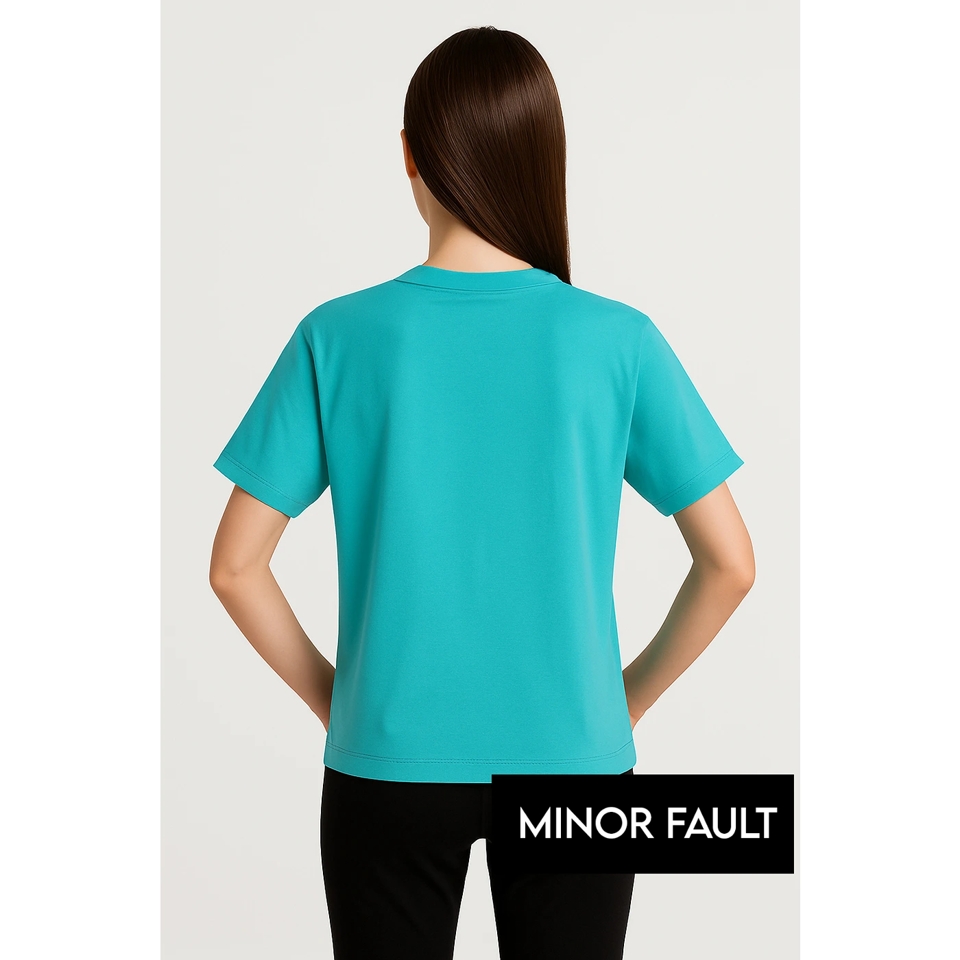 (Minor Fault) Light Blue CHMP Oversized Printed Tshirt | Montivo Pakistan