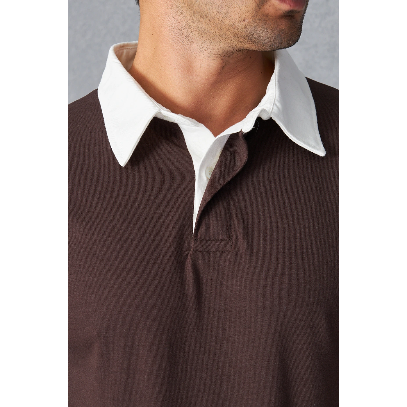 Brown Double Placket Regular Fit Polo | Montivo Pakistan