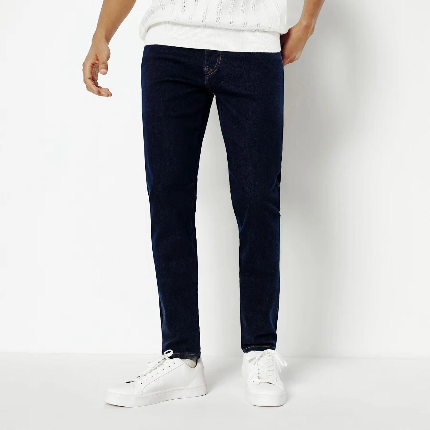 Dark Blue Slim Fit Jeans | Montivo Pakistan