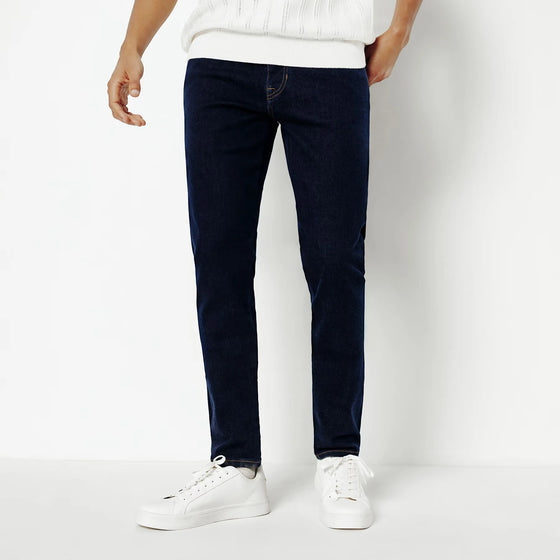 Dark Blue Slim Fit Jeans | Montivo Pakistan