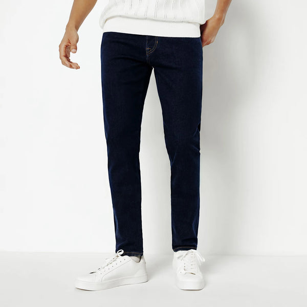 Dark Blue Slim Fit Jeans | Montivo Pakistan