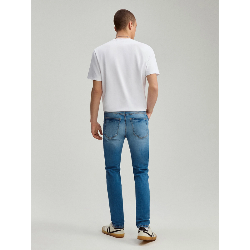 Mid Blue Slim Fit Jeans | Montivo Pakistan