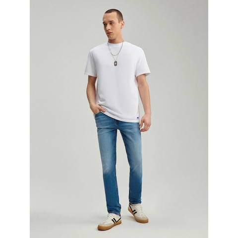 Mid Blue Slim Fit Jeans | Montivo Pakistan
